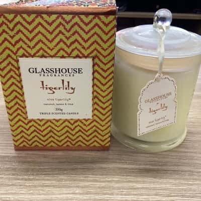 Glasshouse x Tigerlily Candle