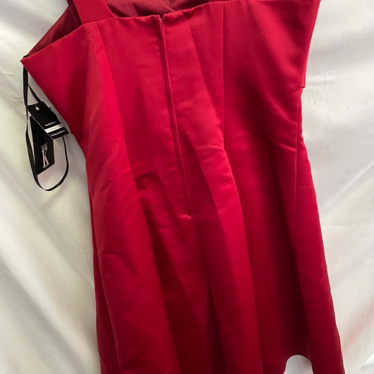 Mr K Knee Length Dress Ruby Red — free download