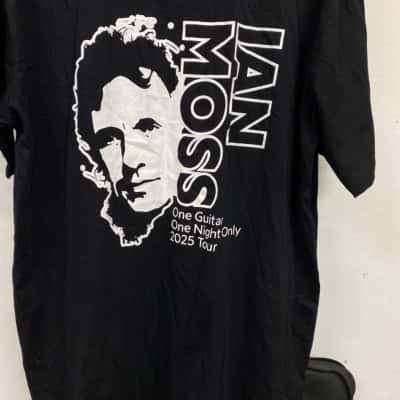 Ian Moss 2025?tour Mens  Size XL Black t shirt 