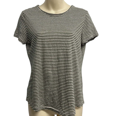 Country Road Womens Size XXS Green Striped T-Shirt