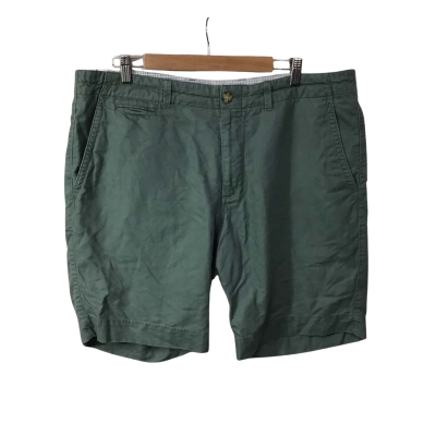 Gazman Mens Size 38 Sage Green Linen Blend Shorts