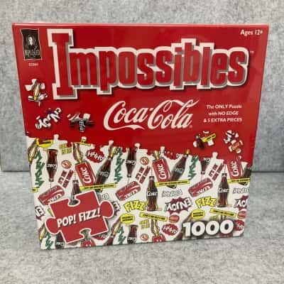 Impossibles Coca-Cola puzzle, 1000 pieces!