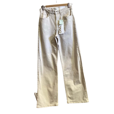 ONLY Womens  Size 32 High Waisted Pants Beige 