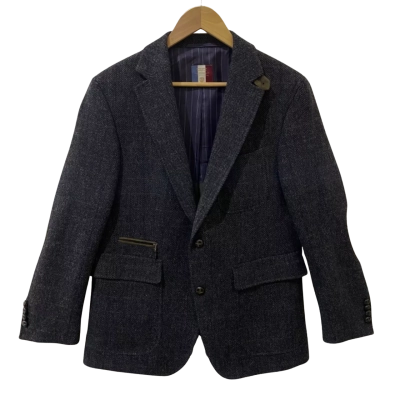 Pierre Cardin Mens  Size 38 / 40 Blazer Grey / Multicoloured 