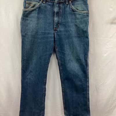 R.M. Williams Mens  Size 38 Navy Blue Denim Jeans