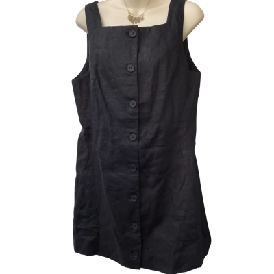 Unison Black MIDI Dress Size 12   