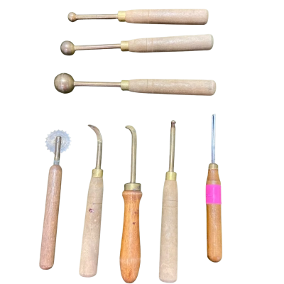 Vintage Brass Millinery Flower Making Tool Set (Hobbies / Craft Tools)