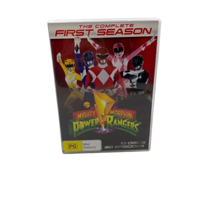 Mighty Morphin Power Rangers Complete First Season 10 Discs