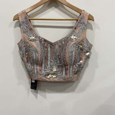 Ado Shee  Size S Bralette Gold / Pink  / Silver 