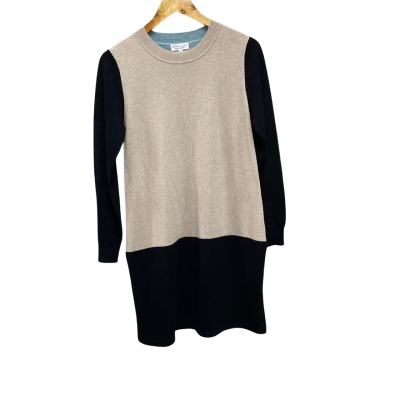 Bridge & Lord Womens  Size S Long Sleeve Top Black  / Brown 