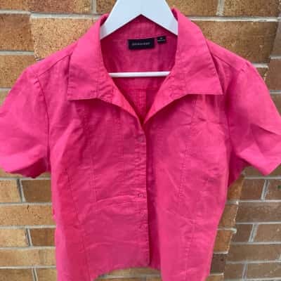 Gordon Smith Womens  Size 14 Pink Top 