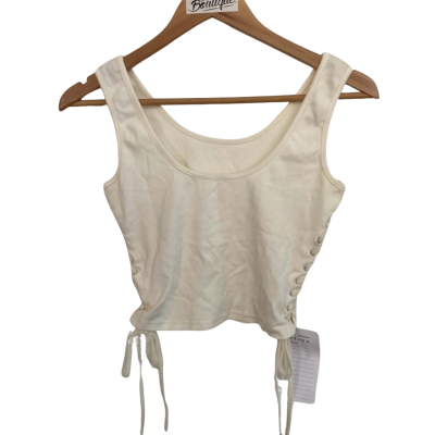 Slyletica/Anox Womens  Size S Cami  White 