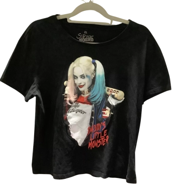 Harley Quinn  Women's  Size L / XL T-shirts Black  