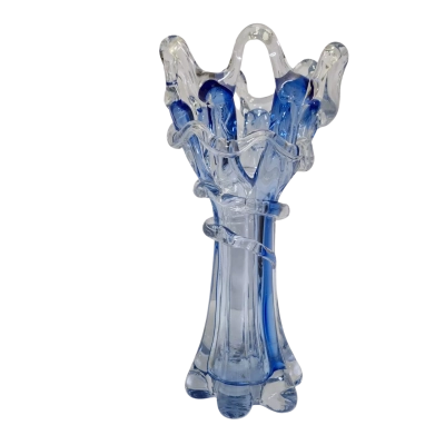 Mid 20th Century Cobalt Blue Glass Vase