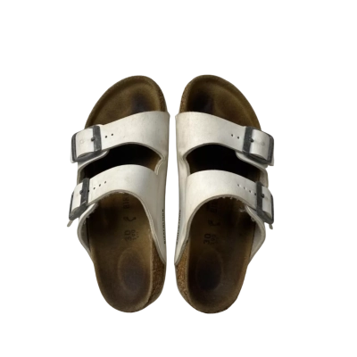Arizona Birkenstock Sandals Kids Size 30 White 