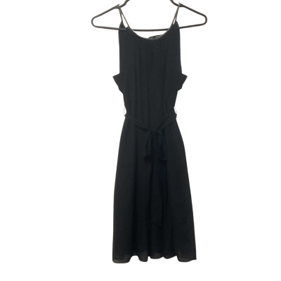 Womens Forever New Size 6 Black Sleeveless Dress   
