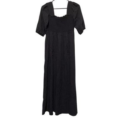  Womens  Size 8 Midi Dress Black  