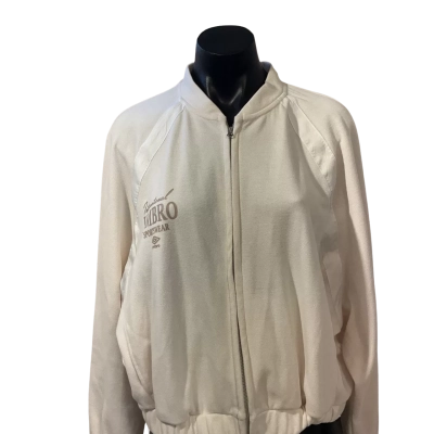 Umbro Womens  Size 14 Track Jacket White 
