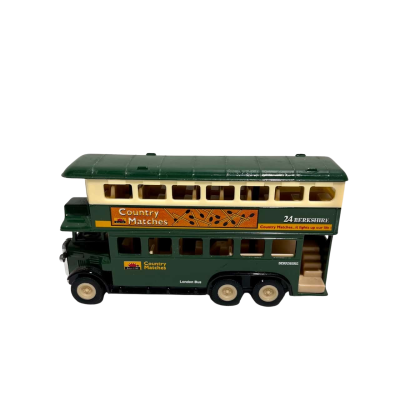 SOLIDO "Country Matches" London Double Decker Bus *DieCast Metal
