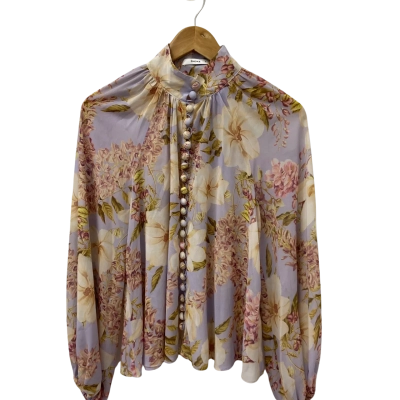 Sheike Womens  Size 6 Long Sleeve Shirt Floral 