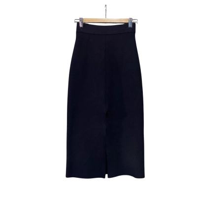 Camilla & Marc Womens  Size XS Knit Pencil Skirt Black  