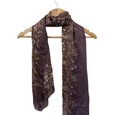 Roberto Cavalli Womens Scarf Brown / Pattern