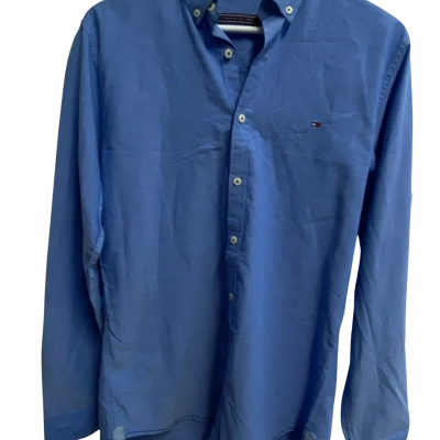 Tommy Hilfiger Mens  Size L Business Shirt Blue 