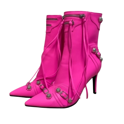  Azalea Wang Hot Pink Boots