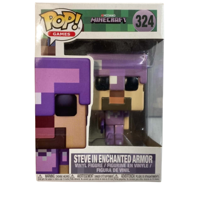 Funko POP! Games Minecraft Steve in Enchanted Armor #324(s)