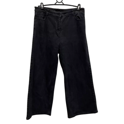 Zoe Kratzmann Women's  Size3 High-Waisted Jeans / Wide Leg Jeans Black  
