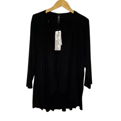 Taking Shape Womens  Size L Button-down Cardigan Black  
