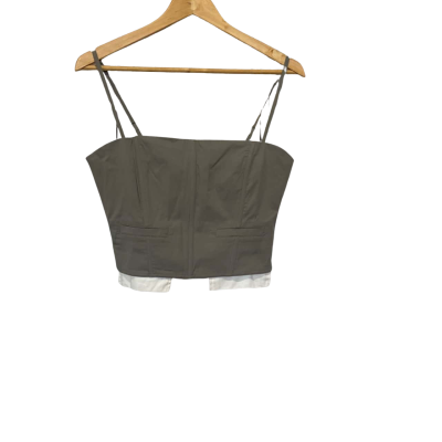 White Fox M Grey Bustier 