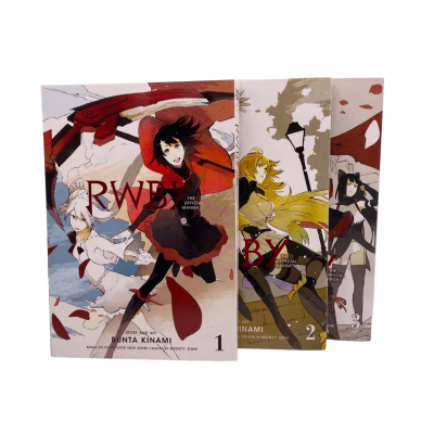 RWBY The Official Manga 1 - 3 By Bunta Kinami