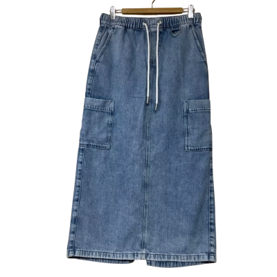 Brand New - Decjuba D-Luxe Cargo Denim Skirt - Size 8