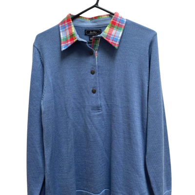  Womens  Size 12 Jumper Blue 