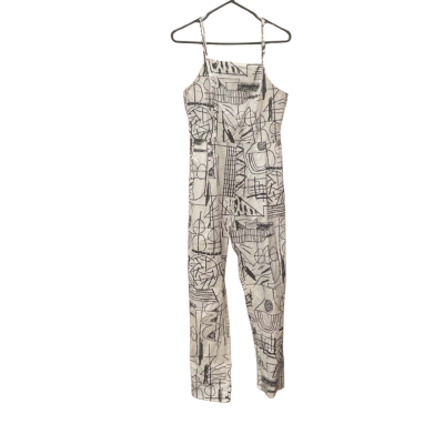 Women’s Atelier Bingo + Gorman   Size 10 Jumpsuit Black  / White 