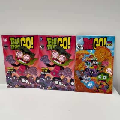 Teen Titans go x3 magazines