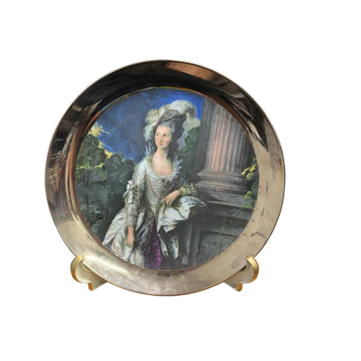 Antique 1981  Plate with stand