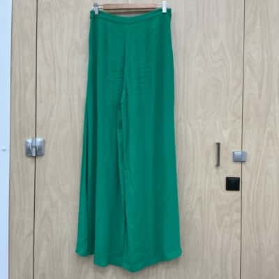 Gorman Womens  Size 8 Wide Leg Pants Green 