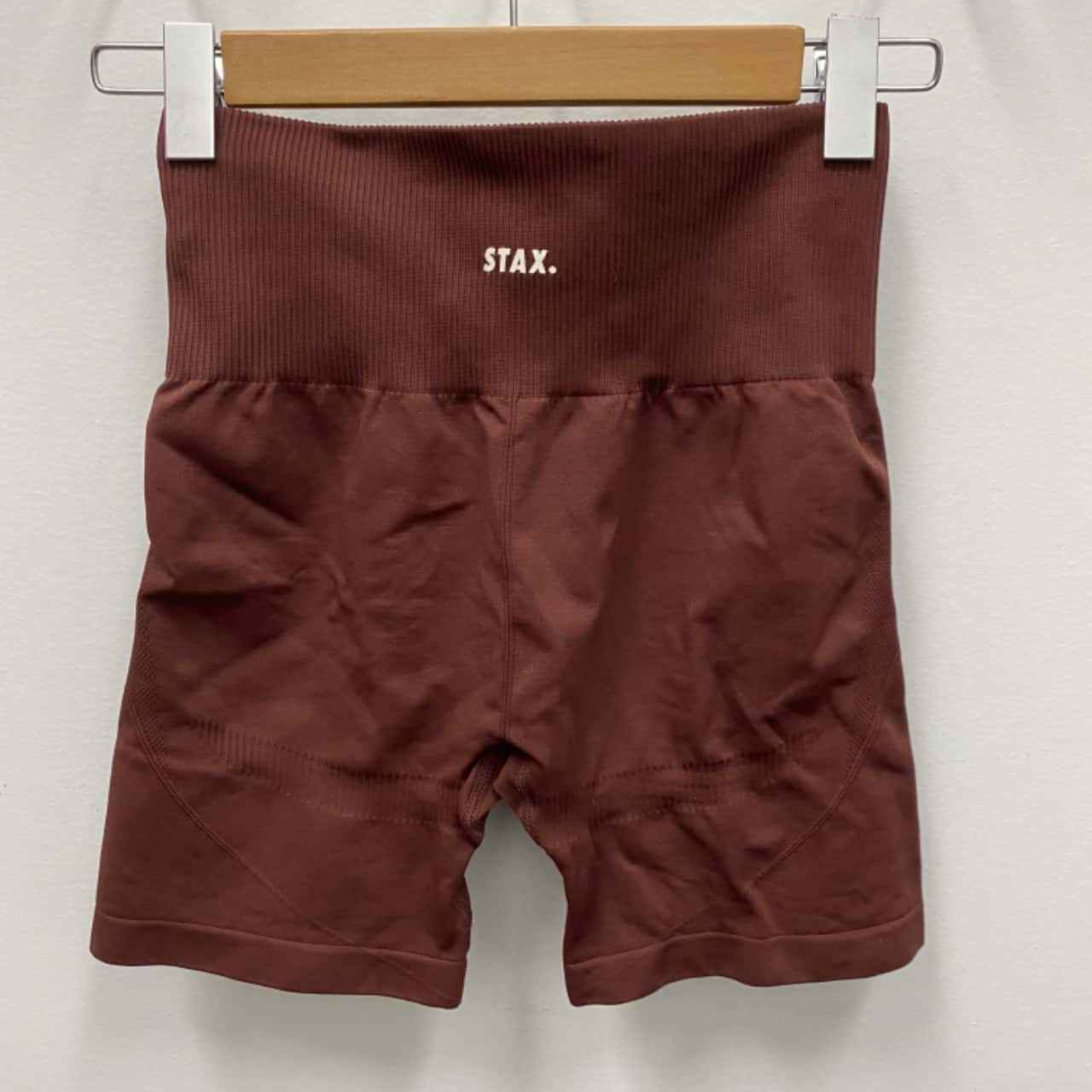 STAX Womens Nylon Shorts Size S Brown
