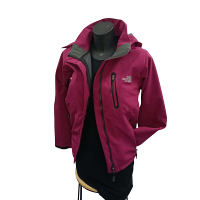 The North Face Women’s Summit Series Plum/Fuchsia Hiking Jacket – Size L #TheNorthFace #SummitSeries #HikingGear