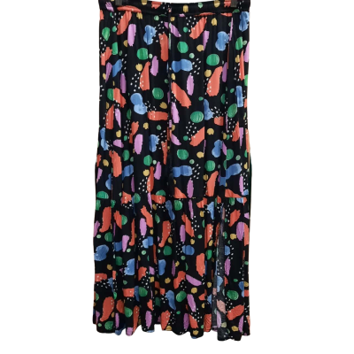 FRIA Silver Wishes Collection Size 12 Tiered Maxi Length Skirt