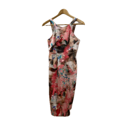 Black Halo Womens Dress Size 2 Beige / Black  / Blue / Green / Multicoloured / Pink  