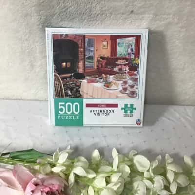 Home Afternoon Visitor 500 Piece Puzzle (new)