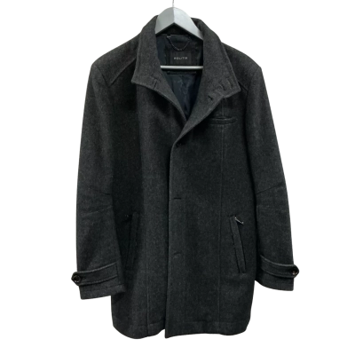 Politix Mens  Size L Winter Coat Black  