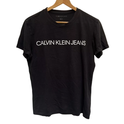 Calvin Klein Jeans Mens Size S Black T-Shirt