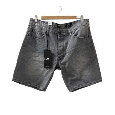 BNWT Lee Tombstone Grey Shorts - Size 34 Waist 