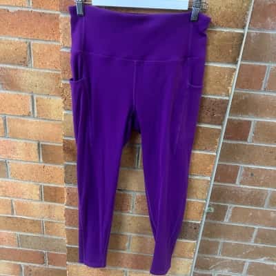 Rockwear Womens  Size 12 Bright Berry Tights 