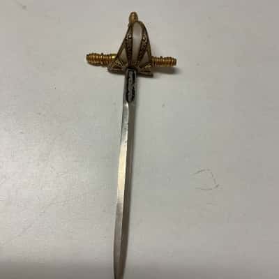Vintage Spanish sword letter opener
