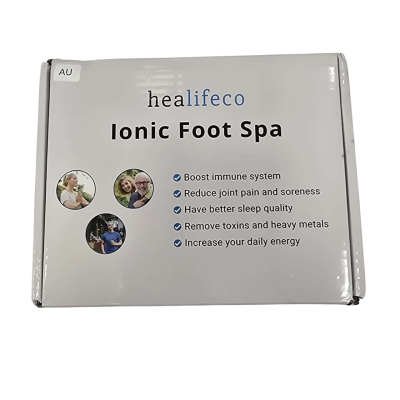 Healifeco Ionic Foot Spa (unused) RRP: 63.99